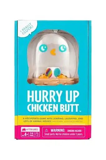 Amazon Hurry up chicken butt van exploding kittens - een hot-potato spel met springen, lachen en veel dierengeluiden! (en stiekem... aanbieding