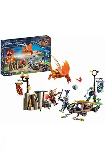 Amazon Playmobil 71210 novelmore vs burnham raiders - toernooi terrein, multi kleuren,eén maat aanbieding