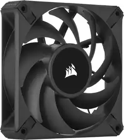 Amazon Corsair af120 elite series, 120 mm fluid dynamic fan met airguide (lage ruis, nul rpm mode support) single pack - zwart aanbieding