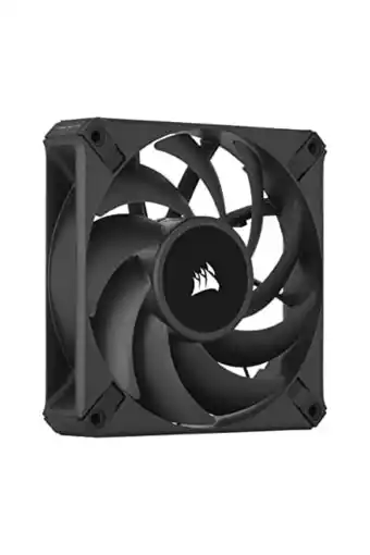 Amazon Corsair af120 elite series, 120 mm fluid dynamic fan met airguide (lage ruis, nul rpm mode support) single pack - zwart aanbieding