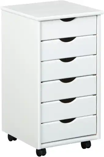 Amazon Inter link - verrijdbare ladekast - verrijdbare ladekast met 6 laden - kantoor ladekast - verrijdbare kast - verrijdbare trol aanbieding