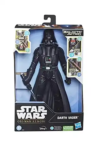 Amazon Star wars galactic action interactieve elektronische darth vader-actiefiguur van 30 cm, speelgoed voor kinderen vanaf 4 jaar aanbieding