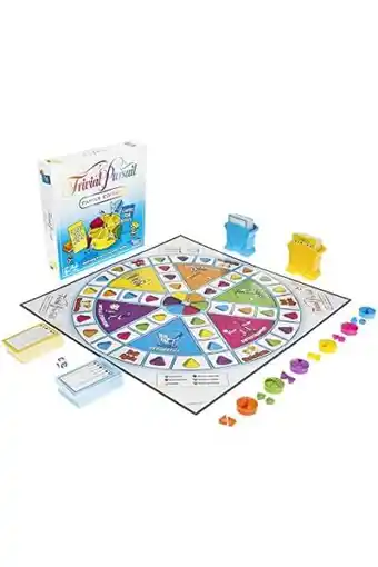 Amazon Hasbro gaming trivial pursuit family edition game aanbieding