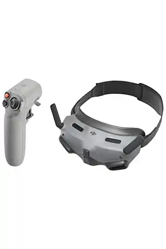 Amazon Dji goggles 2 motion combo - lichtgewicht en draagbare fpv goggles, micro-oled schermen, dji o3+ video-transmissie, hd low-la aanbieding