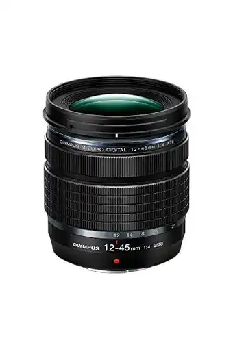 Amazon Olympus m.zuiko v314090bw000, digital ed 12-45mm f4.0 pro lens, standaard zoom, geschikt voor alle mft-camera's, zwart, 6.34 aanbieding