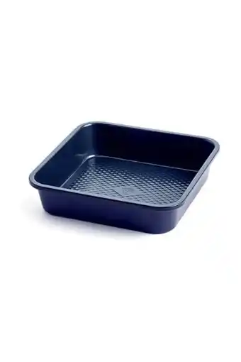 Amazon Blue diamond bakeware vierkante keramische cakevorm met antiaanbaklaag, versterkt met ruiten, 20cm, pfas-vrij, gebak, brownie aanbieding