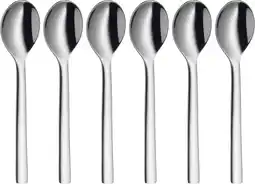 Amazon Wmf nuova 6-delige set espressolepels, 11 cm, gepolijst cromargan roestvrij staal, vaatwasmachinebestendig aanbieding