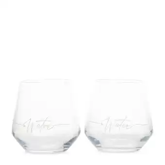 Douglas Riviera maison rm water glass 2 pieces aanbieding