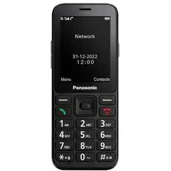 Conrad Panasonic kx-tu250 senioren mobiele telefoon zwart aanbieding