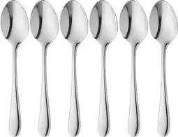 Amazon Wmf merit koffielepels 6-delig, voor 6 personen, ergonomisch, cromargan protect , vaatwasmachinebestendig, 1140356346 aanbieding