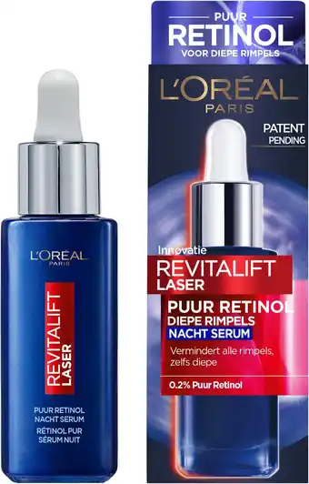 Amazon L'oréal paris laser x3 puur retinol nachtserum aanbieding