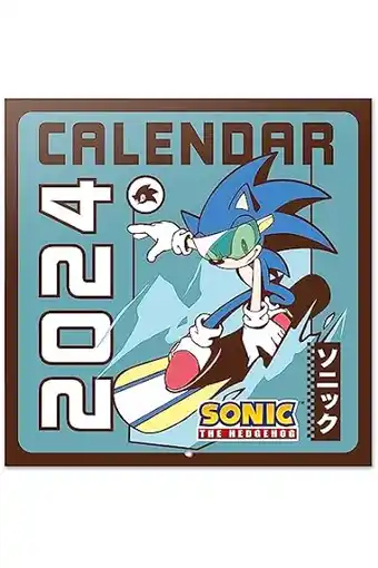 Amazon Grupo erik kalender 2024 sonic - broschürenkalender 2024 30x30 cm - fsc-gecertificeerde wandkalender - wandkalender 12 maande aanbieding