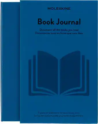 Amazon Moleskine - book journal, theme notebook - hardcover notebook to collect and organise your books - large size 13 x 21 cm - 40 aanbieding