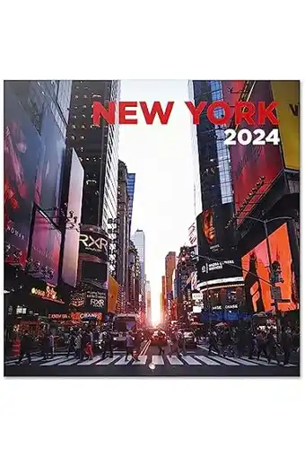 Amazon Grupo erik kalender 2024 new york - wandkalender 12 maanden - broschürenkalender 2024 30x30 cm - fsc-gecertificeerde wandkale aanbieding