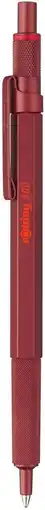 Amazon Rotring 600 balpen | medium punt | zwarte inkt | rode schacht | navulbaar aanbieding