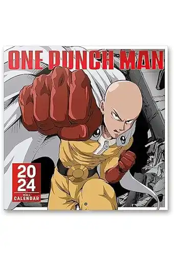 Amazon Grupo erik kalender 2024 one punch man - broschürenkalender 2024 30x30 cm - fsc-gecertificeerde wandkalender - wandkalender 1 aanbieding