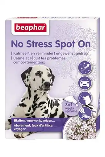 Amazon Beaphar 13902 no stress spot on hond 3 pipetten aanbieding