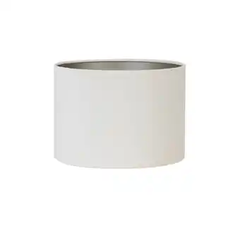 fonQ Light & living - lampenkap velours - 30x30x21 - wit aanbieding