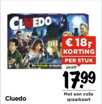 Vomar Voordeelmarkt Cluedo aanbieding