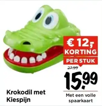 Vomar Voordeelmarkt Krokodil met Kiespijn aanbieding