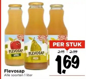 Vomar Voordeelmarkt Flevosap aanbieding