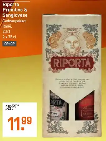 Gall & Gall Riporta Primitivo & Sangiovese aanbieding