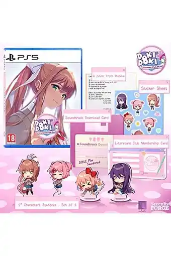 Amazon Doki doki literature club plus! premium physical edition aanbieding