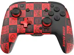 MediaMarkt Pdp gaming rematch draadloze controller - super icon glow in the dark nintendo switch aanbieding