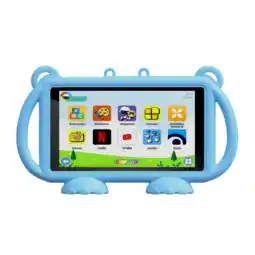 MediaMarkt Deplay kids tablet lite - 7 inch 32 gb blauw wifi aanbieding