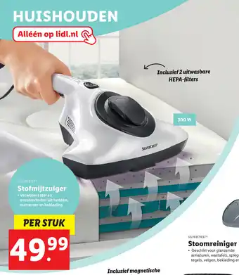 Lidl Stofmijtzuiger per stuk aanbieding