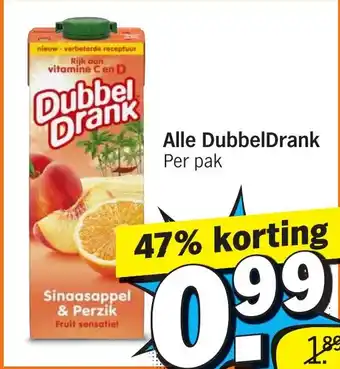 Albert Heijn Alle DubbelDrank aanbieding