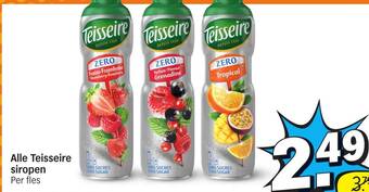 Albert Heijn Alle Teisseire siropen aanbieding