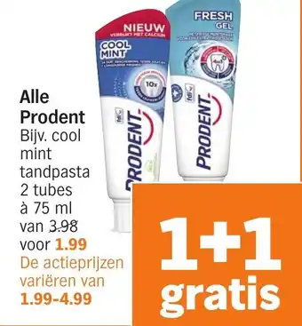 Albert Heijn Alle Prodent aanbieding