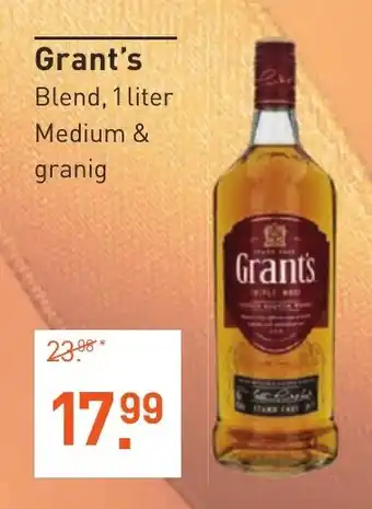 Albert Heijn Grant's Blend, 1 liter aanbieding