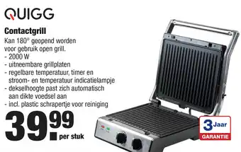 ALDI Quigg contactgrill aanbieding