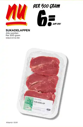 Jumbo SUKADELAPPEN 500g aanbieding