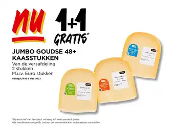 Jumbo JUMBO GOUDSE 48+ KAASSTUKKEN aanbieding