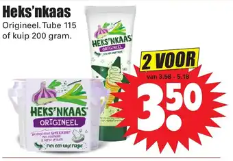 Dirk Heks'nkaas Origineel 2*115/200g aanbieding