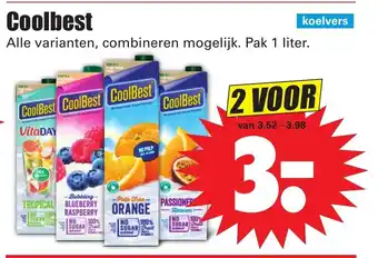 Dirk Coolbest 2*1L aanbieding