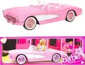 Bol.com Barbie the movie auto - barbie film auto - roze corvette convertible aanbieding