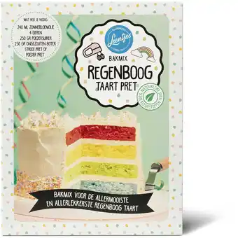 Albert Heijn Leentjes bakmix regenboog taart pret aanbieding