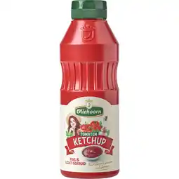 Albert Heijn Oliehoorn tomatenketchup aanbieding