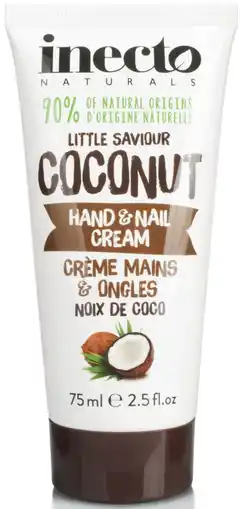 De Online Drogist Inecto naturals coconut hand- & nagelcreme aanbieding