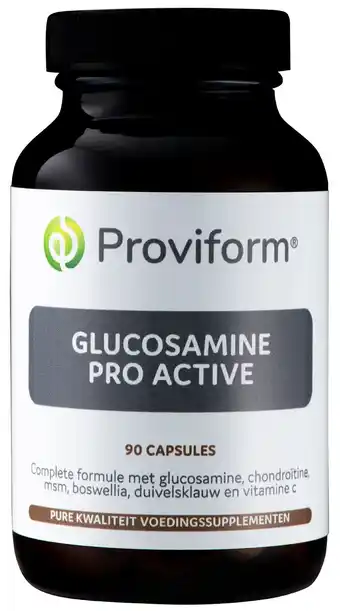 De Online Drogist Proviform glucosamine pro active capsules 90st aanbieding