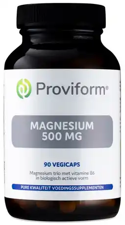 De Online Drogist Proviform magnesium 500mg vegicaps 90st aanbieding