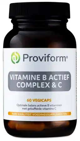 De Online Drogist Proviform vitamine b actief complex vegicaps aanbieding