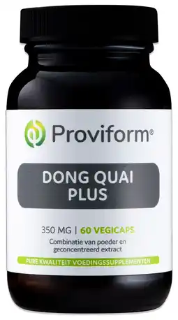 De Online Drogist Proviform dong quai plus vegicaps 60st aanbieding