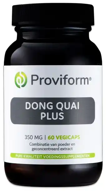 De Online Drogist Proviform dong quai plus vegicaps 60st aanbieding