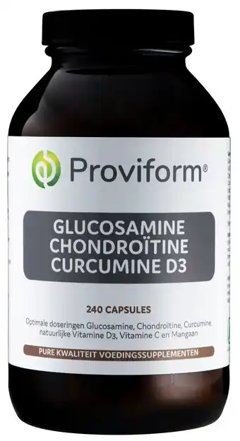 De Online Drogist Proviform glucosamine chondroïtine curcumine d3 capsules aanbieding
