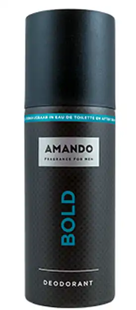 De Online Drogist Amando deodorant spray bold aanbieding